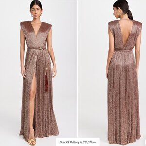Sabina Musayev Savory Dress, Rust Color, XS